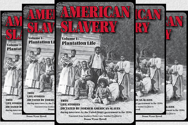 American Slavery - book cover with family of five generations
